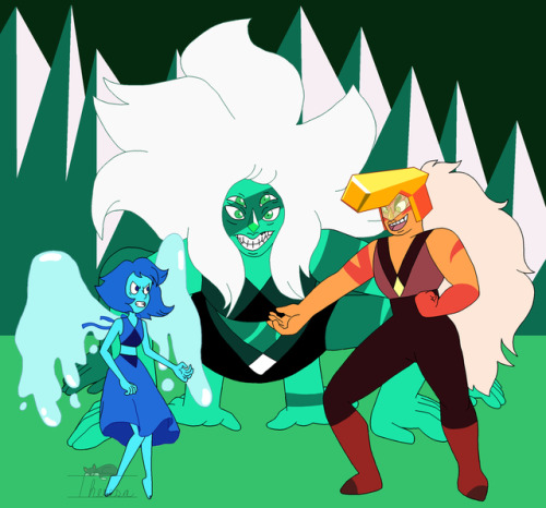 Steven Universe Fanart. Here Are All The Fusions Involving The Main Characters (not Including Rainbow