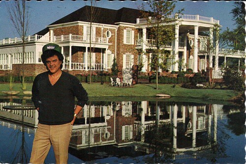 &ldquo;Conway Twitty in front of his home at Twitty City, 20 miles north of Nashville at Henders