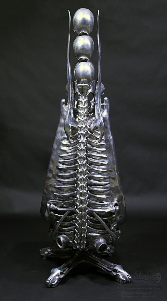 thefabulousweirdtrotters:  H R Giger - Giger-Owned Aluminium Harkonnen “Capo”