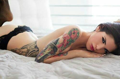 supertattofan:  inked-dollz:  Inked girl  http://inked-dollz.tumblr.com/  