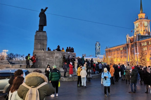 my-russia:Anti-war protest in YekaterinburgPhotos: