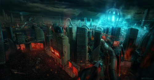 thecyberwolf:  Illustrations by Erik Schumacher Deviant Art - Website