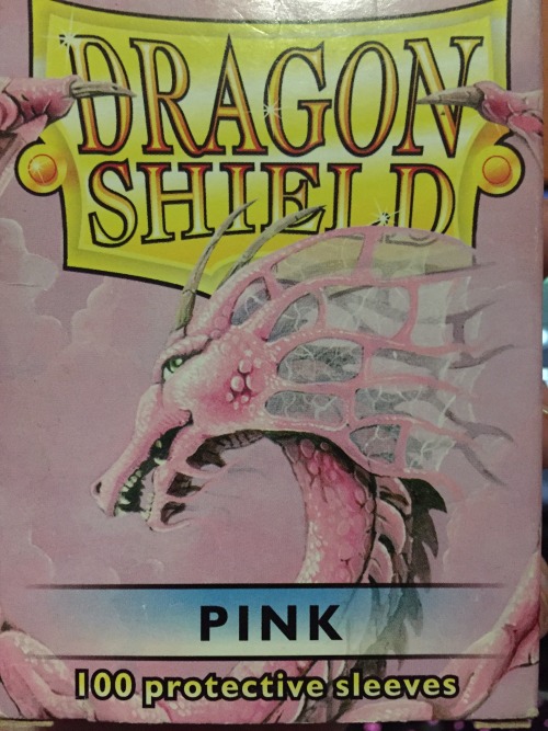 OK, OK but come on, where is the love for this hot stuff?The pink one is one of the less derpy-looking dragon shield dragons… and pink sleeves are a good colour ;) The dragon shield sleeves i got were awful though, so i don’t think i’d risk