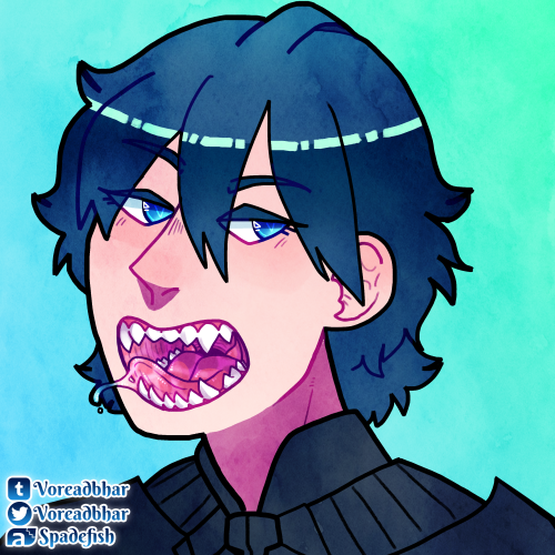 Byleth won my twitter poll, so he gets a mawshot. New avvie time!