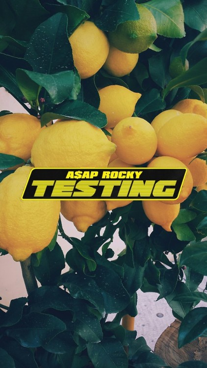 trapwords - A$AP Rocky testing album art