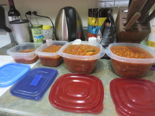 caffeinatedcrafting:Vegetable Medley &amp; Barley SoupSort of a half stew half soup dish, RoseSp