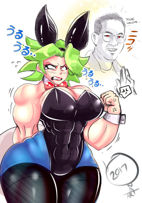 i drew broly from Dragon ball z.but from what I heard from a friends he’s now a girl, in this coming episode of dragon ball Z super. :3and i just wanted to thow this into the mix… isn’t she cutie? now if you like my work, you can support