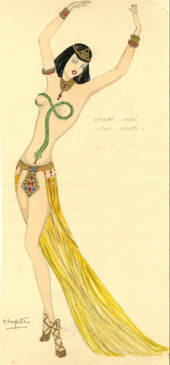 Costume designs by Ronald Cobb Ronald Cobb (British, 1907-1977) started off life as an actor, before