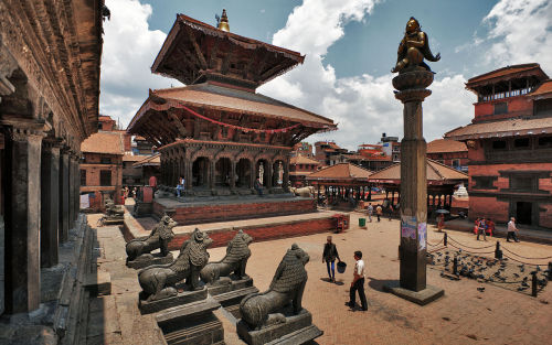 Nepal Patan Durbar Square