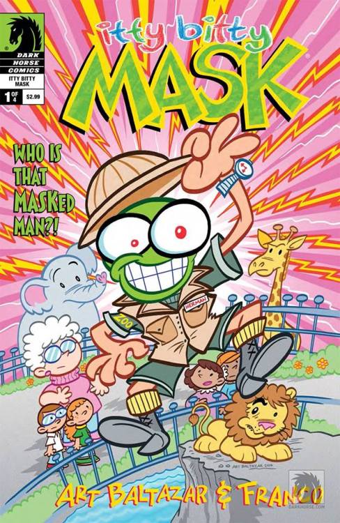 NEW KIDS BOOK THIS WEEK: THE MASK, AVENGERS, AND MORE! First up is Itty Bitty Comics: The Mask #1, f
