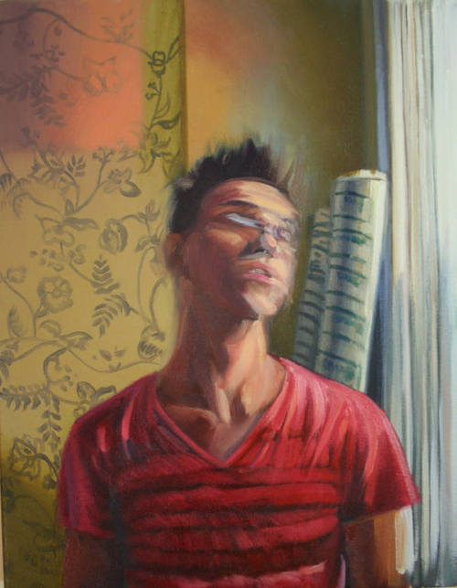 contemporaryartsgallery:  Self Portrait (falling) - Derek Stefanuk