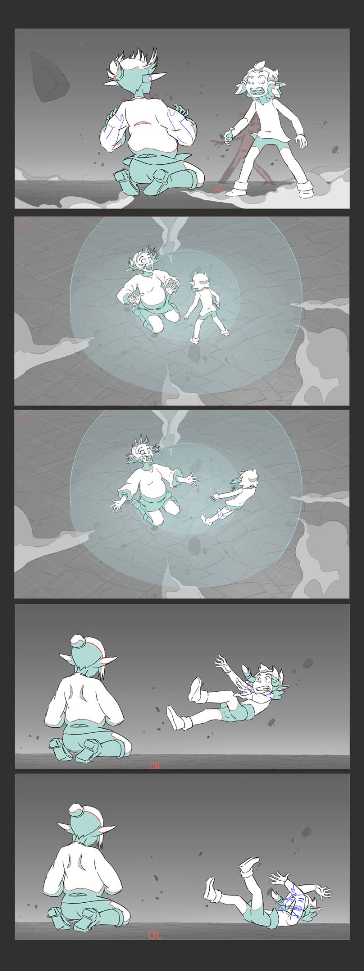 bil0vddump:  Almost 2 years already since the end of my work at Ankama on “Wakfu”