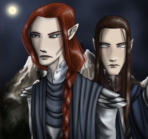 otorno:Look!I drew you all a Maglor and Maedhros even though I should have been working on my armour