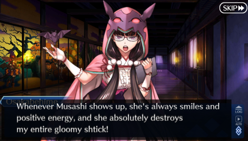 willanythingbadhappentomusashi:Let Musashi into your room. She’ll bring the good vibes, whethe