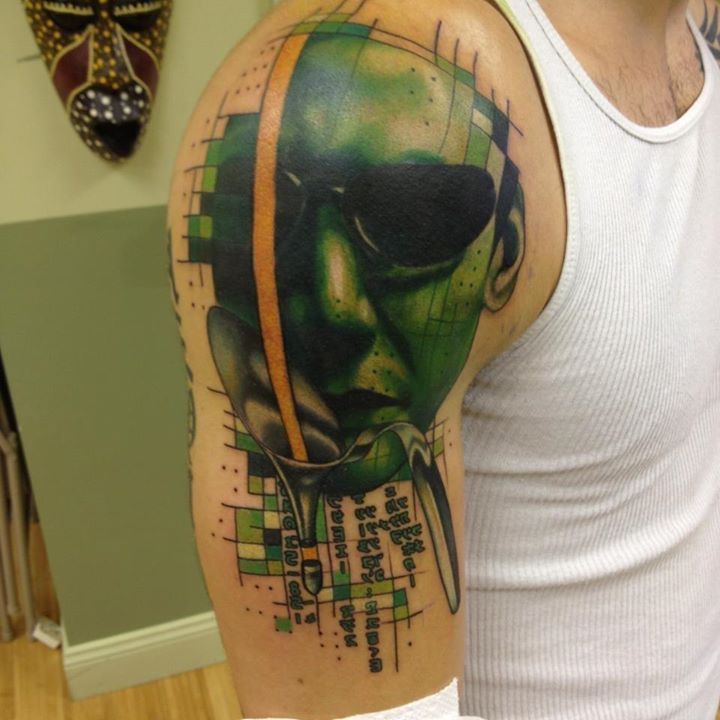 “There is no spoon” My Matrix piece done by Josh Payne in Cortland NY