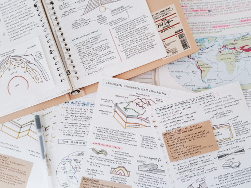 mochi-studies: [ 28.08.16 • 10/100 DAYS OF PRODUCTIVITY ] wuhu some geog notes on plate tectonics th