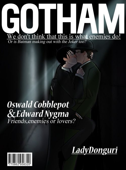 ladydonguri: What do you mean there’s no Gotham magazine with Riddler and Penguin on the front page?