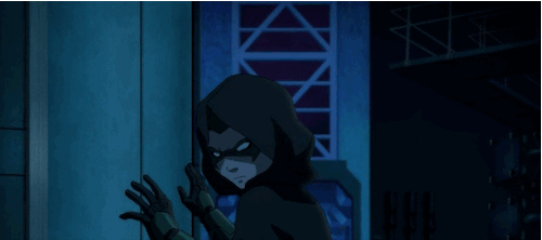zuzuhiddles:Damian Wayne wearing his hood in “The Son of Batman”