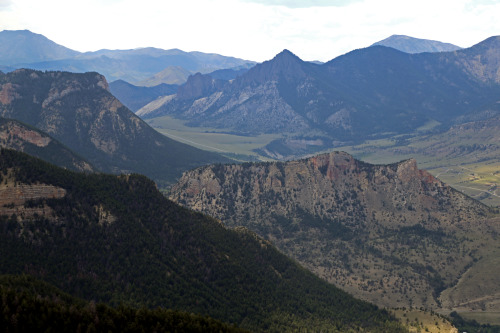 Wyoming Western Border of the Bighorn Basin