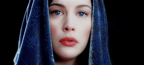 ohwaverlyearp:Elrond: I looked into your future and I saw death. Arwen: But there is also life. You 