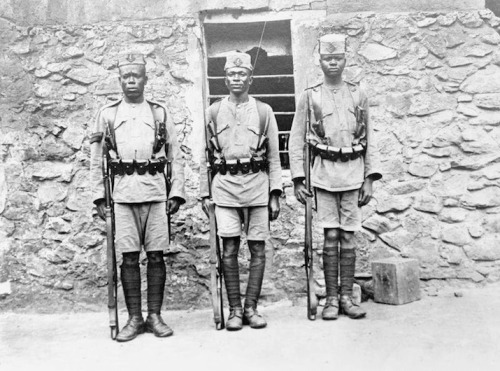 GALLERY:The World War I In Africa Project On August 7, 1914, the first shot fired by British troops 