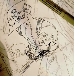 nemirutami:Inktober Day 2- Minato and Thanatos