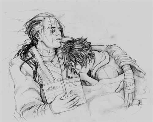 kingcael:“Auron… are you gonna stay here?”“Yes.”“Forever? You’re not gonna leave?”“No. I’ll be here.