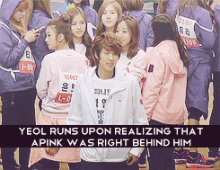 hyukbintv:  Sungyeol x Namjoo; Namjoo dancing with Sungyeol ♥ 
