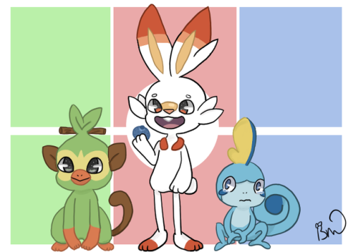 They’re here!Which one is your favorite? So far Grookey and Sobble are my top two! 