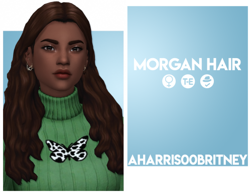 aharris00britney:Morgan HairBGCHat Compatible18 EA ColorsCustom ThumbnailTerms Of UseDOWNLOAD  |  TW