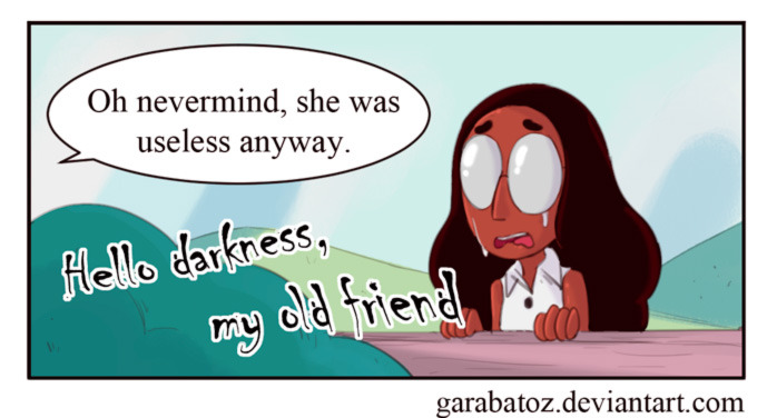 garabatoz:    The second strip, which can’t be posted at tumblr. &gt;Pag.01&lt;