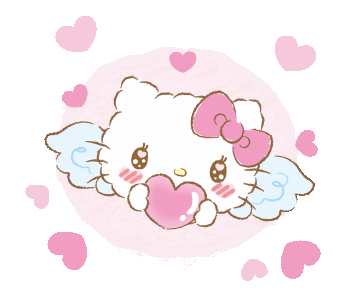 Sticker Kuma Hello Kitty Baby Angel 3 3 Sanrio