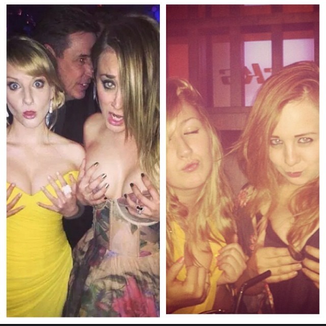 thedougmeister:  Ok @kaleycuoco we get it. You want to be me. 👍 #coolwithit #pennytwins