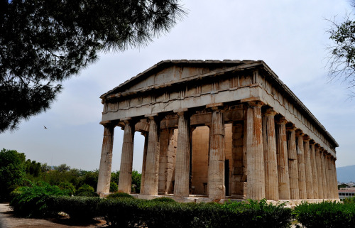 europeanarchitecture:Atenas. Ágora ateniense. Templo de Hefaistos (by santi abella)Athens (Greece) -