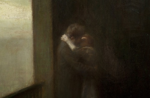 fleurdulys:The Kiss - Louis Picard