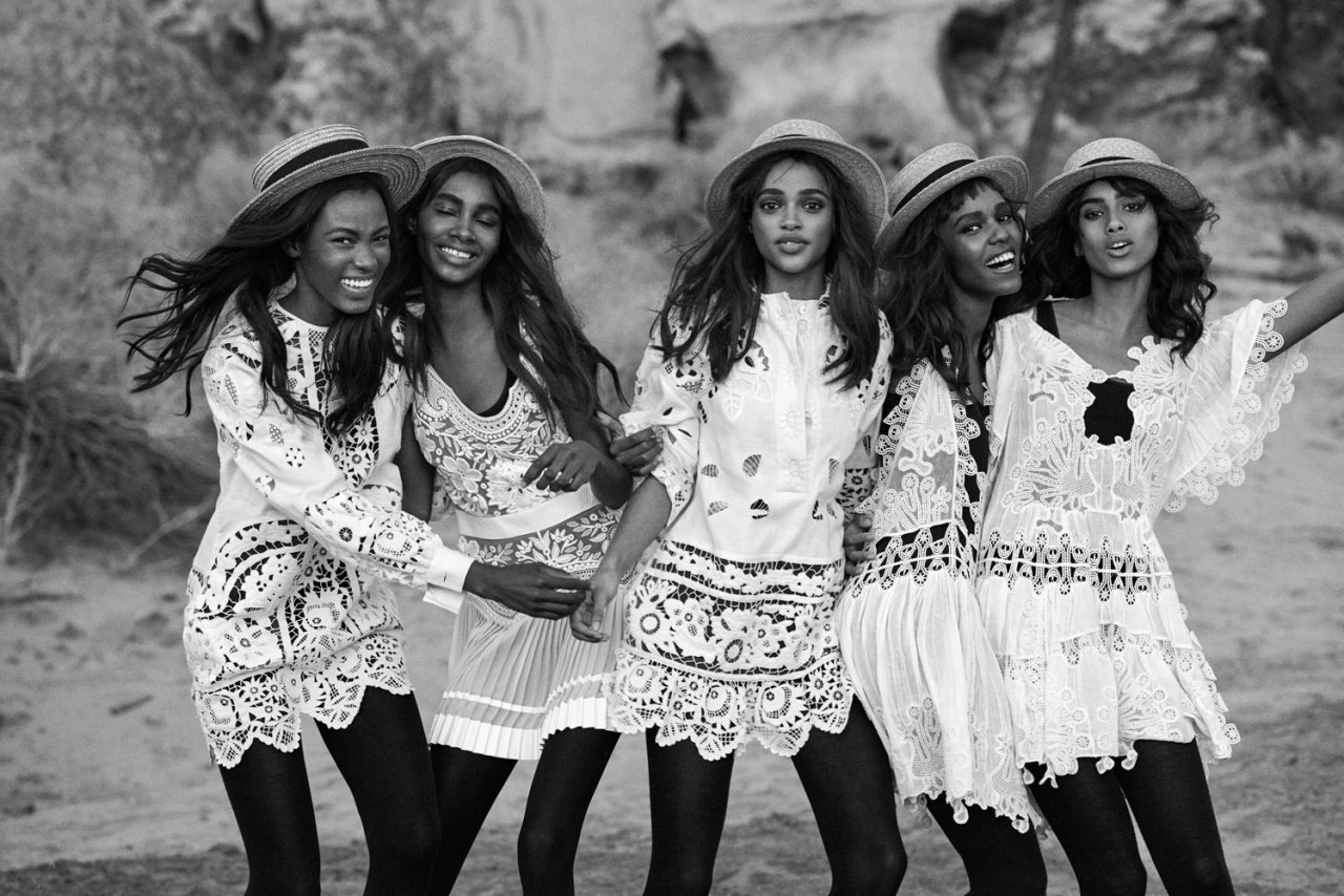 devoutfashion:  Leila Nda, Aya Jones, Imaan Hamman, Malaika Firth, Tami Williams