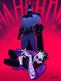 herochan:  Joker v Batman Created by  Gabriel Soares   