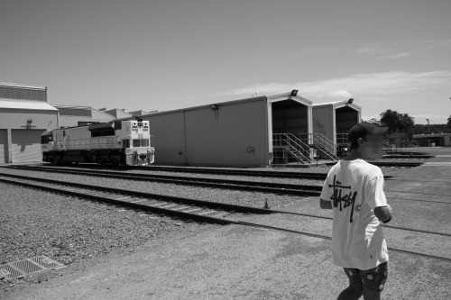 iironlak:  Empty Newcastle train yard exploring With knarfizm 
