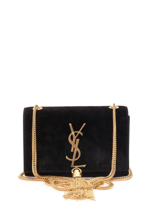 asthetiques:  SAINT LAURENT - Cassandre Suede Bag.