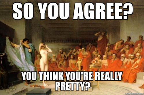 hoeratius:classicalmeangirls:The trial of Phryne: ‘When it seemed as if the verdict would be unfavou