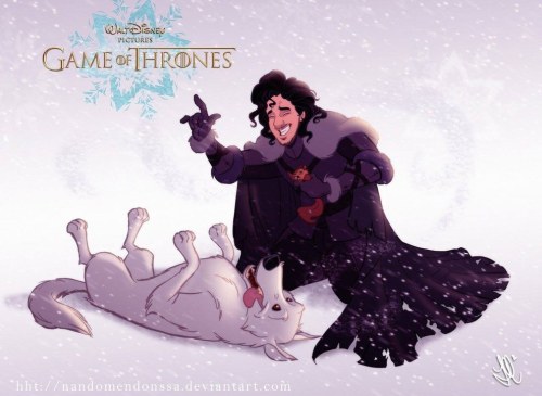 brianmichaelbendis - Disney inspired Game of Thrones characters...