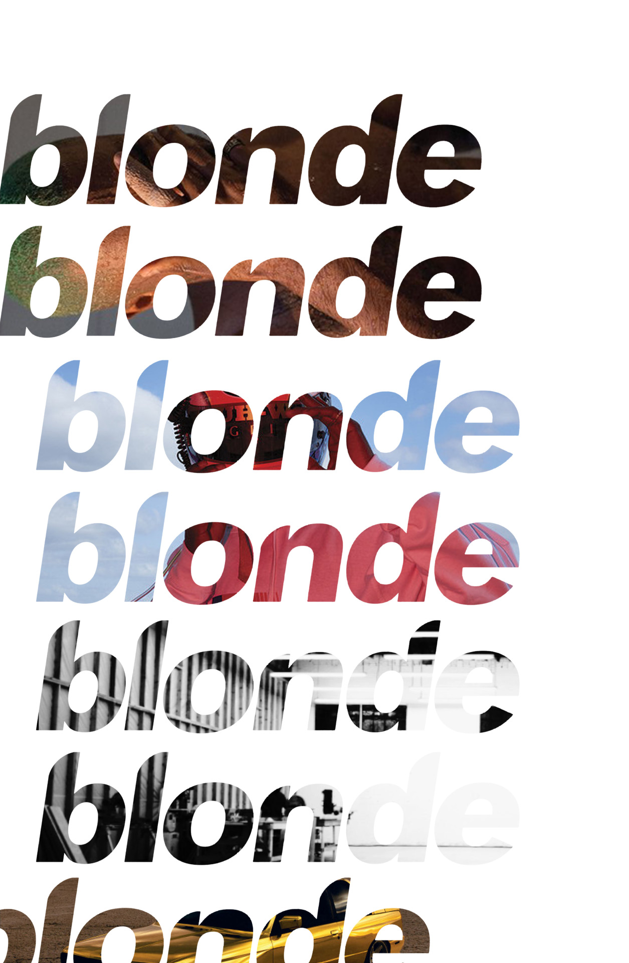 Richard Buhler — Blonde - Frank Ocean iPhone Wallpapers