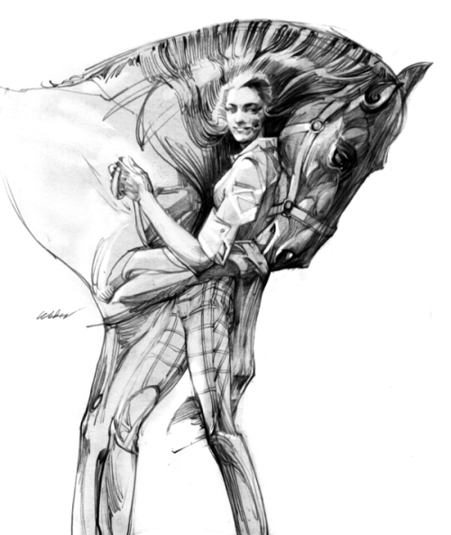 jedavu:  Amazing illustrations by Shanghai, China based artist Zhang Weber. 