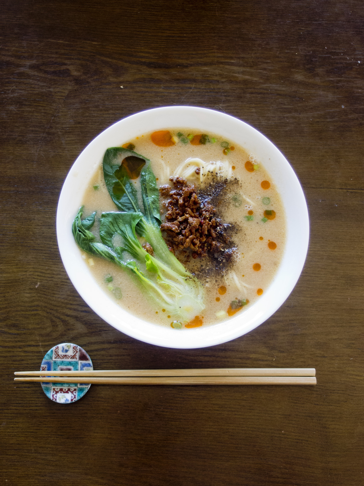 推し麺マルタイラーメンで担々麺 Mogu Mogu Moggy 推し麺マルタイラーメンで担々麺 Mogu Mogu Moggy