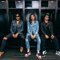 cendaya: Lenny Kravitz, Zendaya, and Bruno