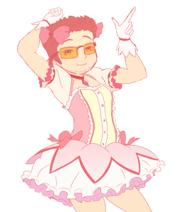 dyrus:nakirierona:dyrus x madoka magika crossover