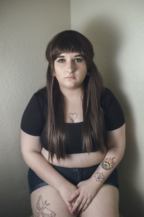 peachyxx:  The intent of this group of photos is to illustrate the countless comments fat women are told by their peers, elders and countless random people on how exactly they should dress. We’re told our bodies are offensive. That the only way to resolve