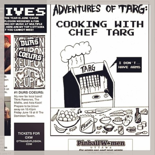 The June edition of the TARG zine is now available and packed with fun including Adventures of TARG 