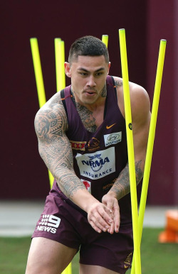 roscoe66:  Daniel Vidot of the Brisbane Broncos