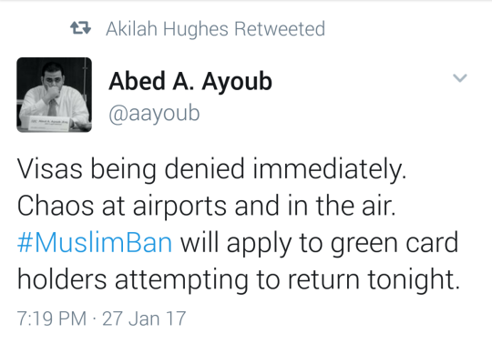 Trump’s Muslim Ban Realized